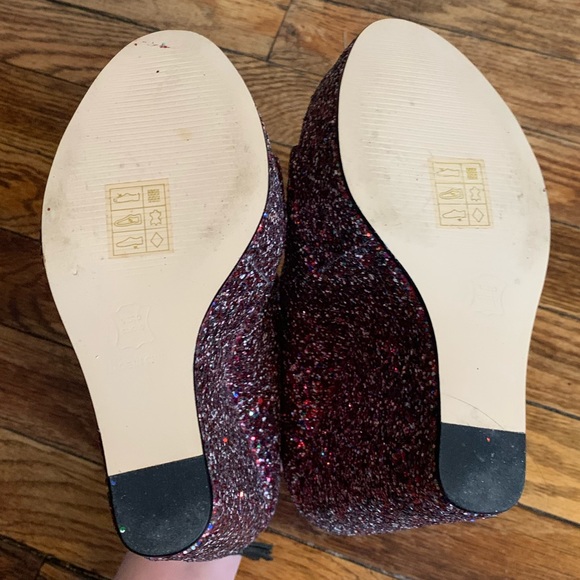 Vero Cuoio | glitter platform heels - Picture 10 of 12